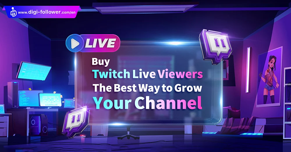 Buy Twitch Live Viewers 100% real and cheap