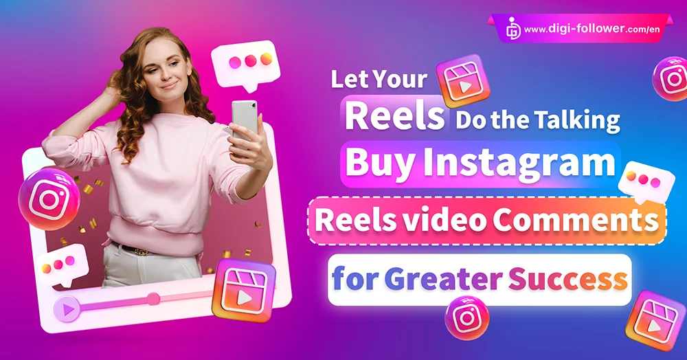 Buy Instagram Reels Video Comments 100% real with instant delivery